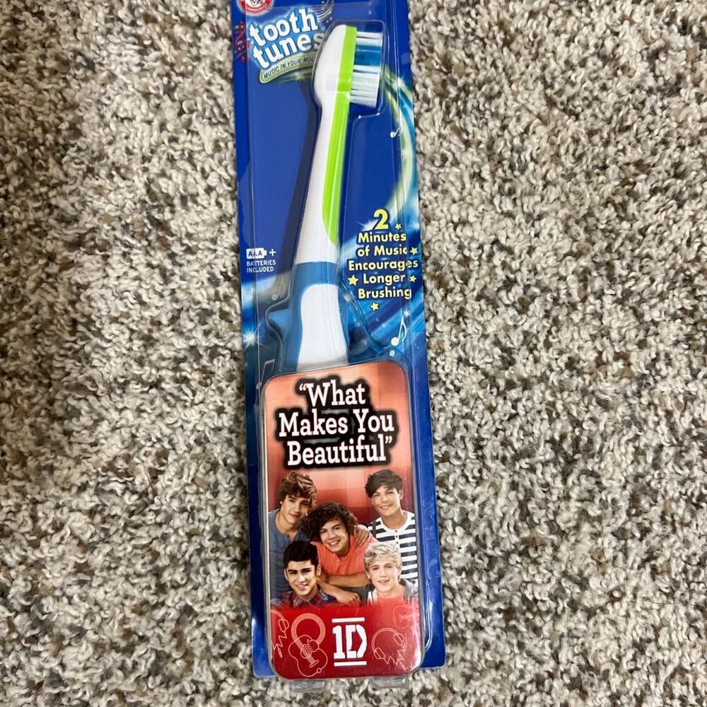 Arm and hammer musical toothbrush one direction collectible